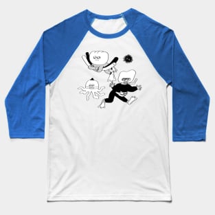 Swimmers Baseball T-Shirt